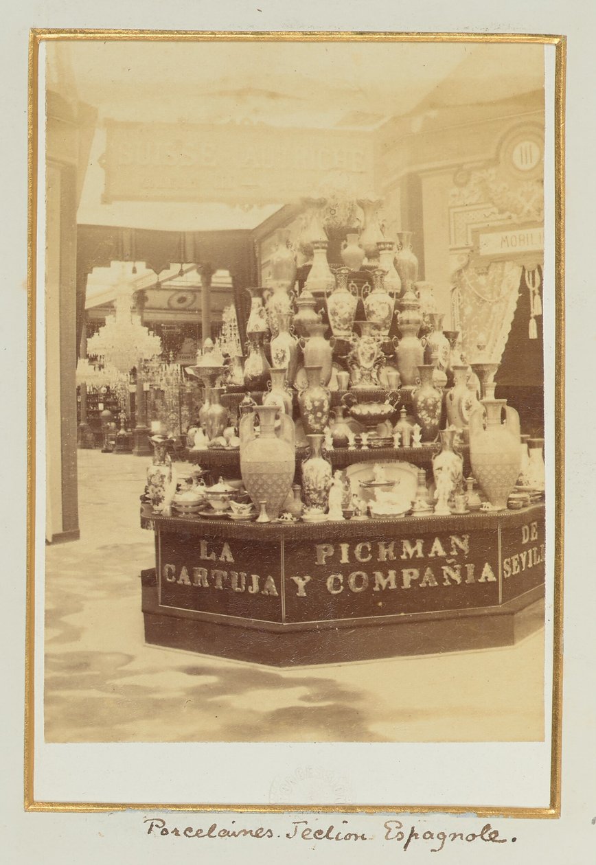 Porcelana, secção espanhola de Léon and Lévy