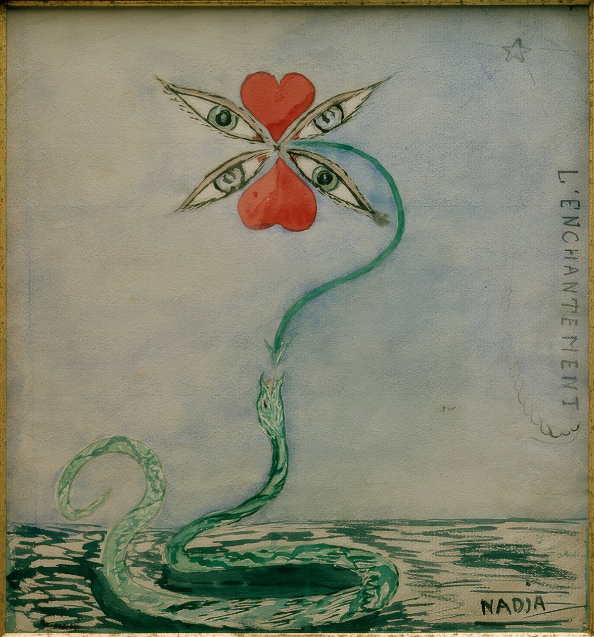 O encantamento de Léona Camille Ghislaine Delcourt