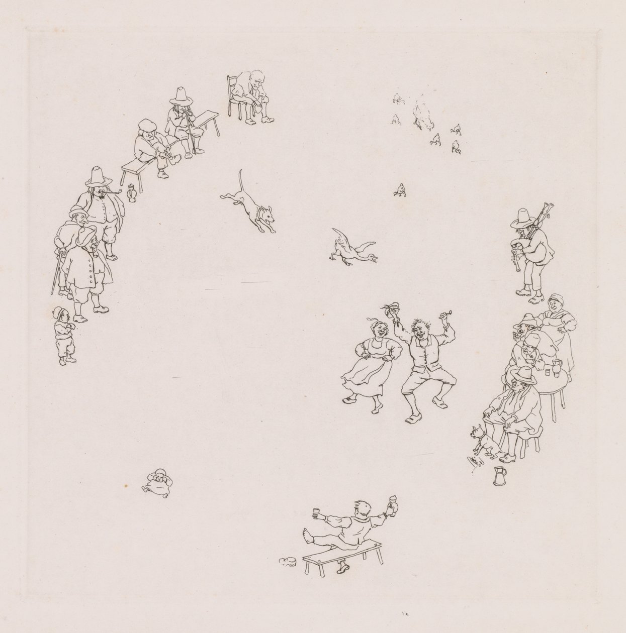 Foliões Ribauds et Ribaudes. de Léonce Justin Alexandre Petit