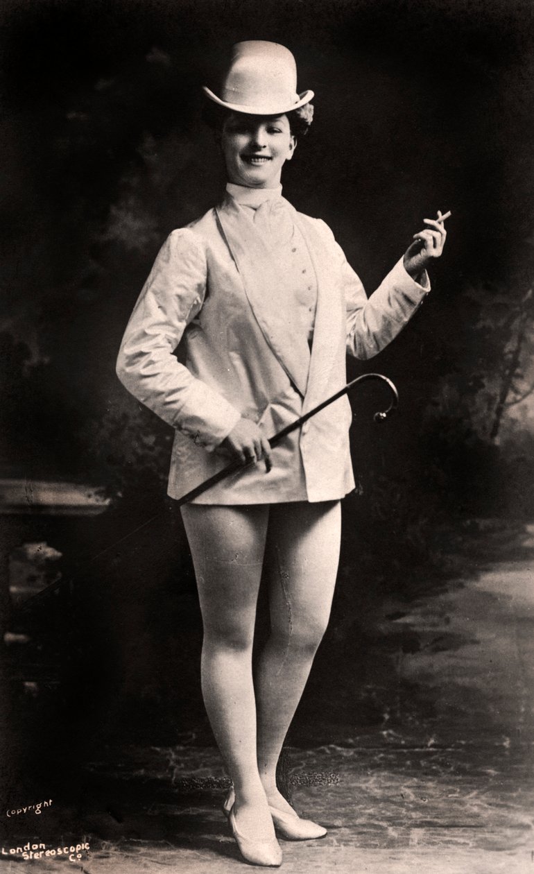 Lily Iris, atriz, 1906. de London Stereoscopic and Photographic Co