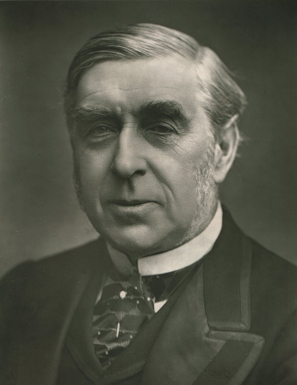 O Honorável George Joachim Goschen, 1890, c1907. de London Stereoscopic and Photographic Co