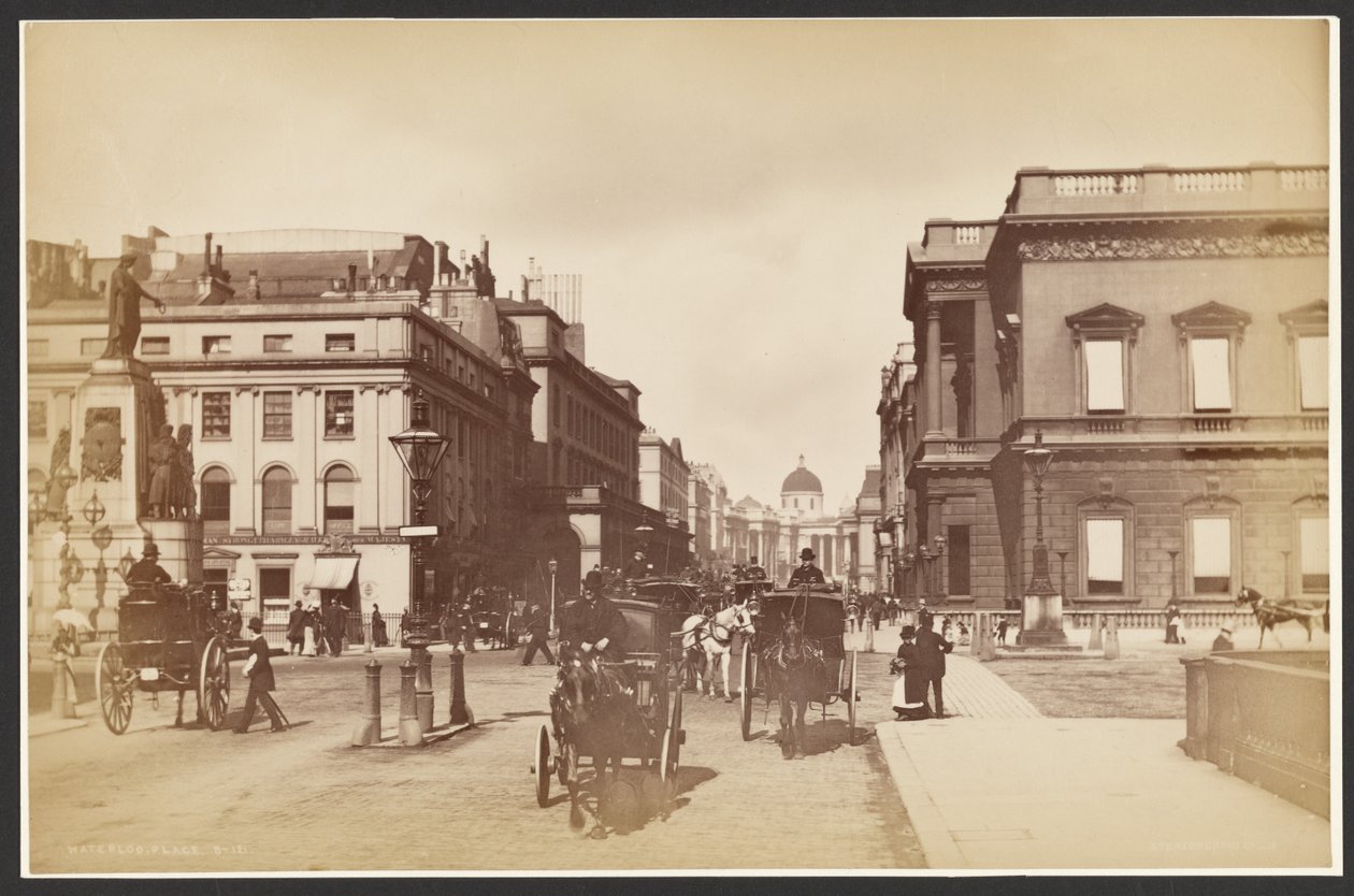 Waterloo Place de London Stereoscopic and Photographic Company