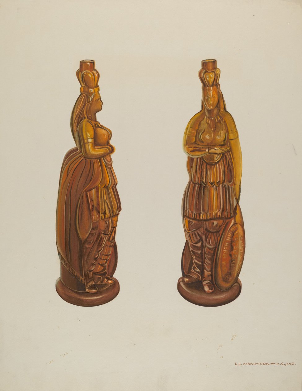Garrafa indiana (frasco de remédio) de Loraine Makimson