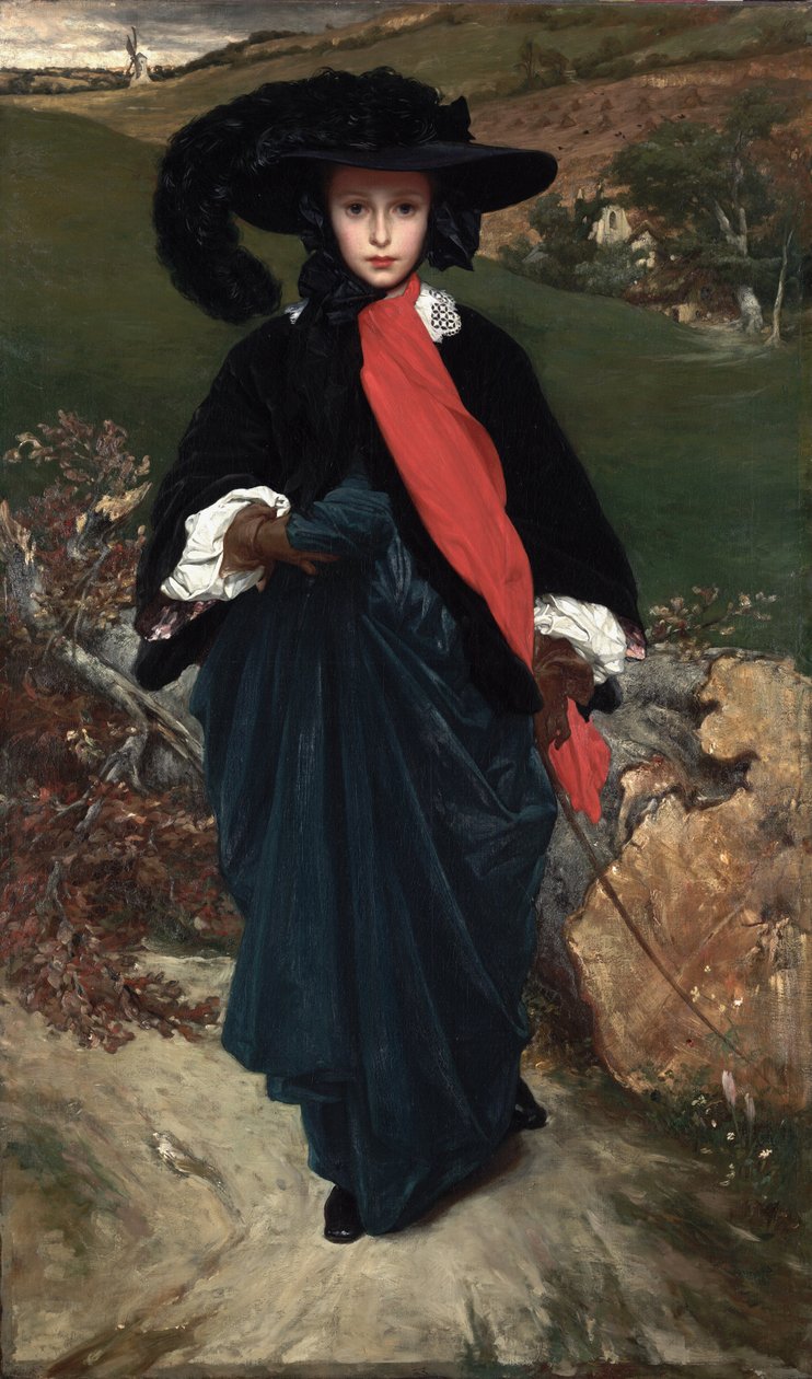 Retrato de maio Sartoris de Frederic Leighton