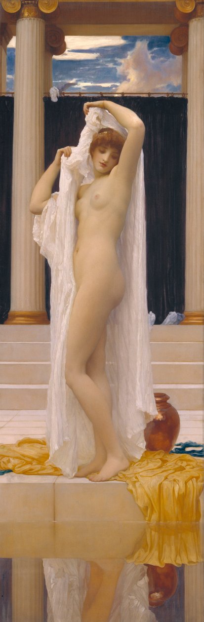 O banho de psique de Frederic Leighton