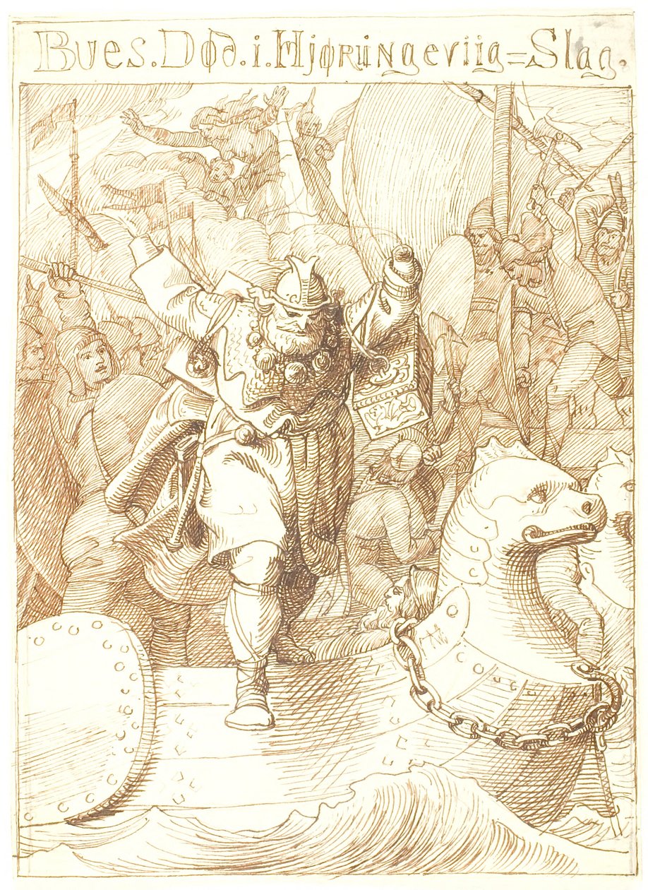 A morte de Bue de Lorenz Frølich