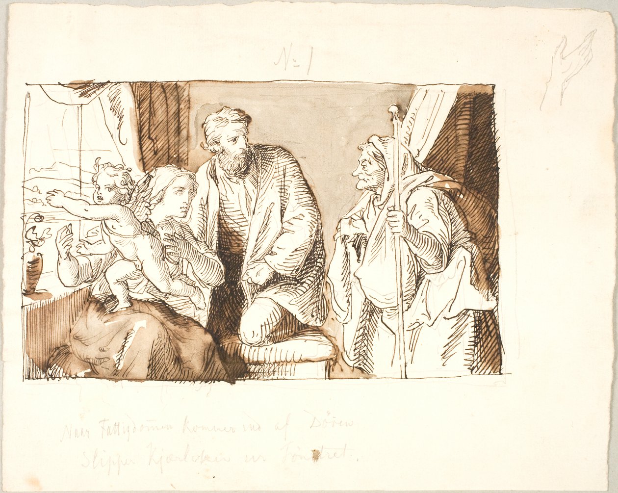 Quando a pobreza entra pela porta, o amor escapa pela janela de Lorenz Frølich