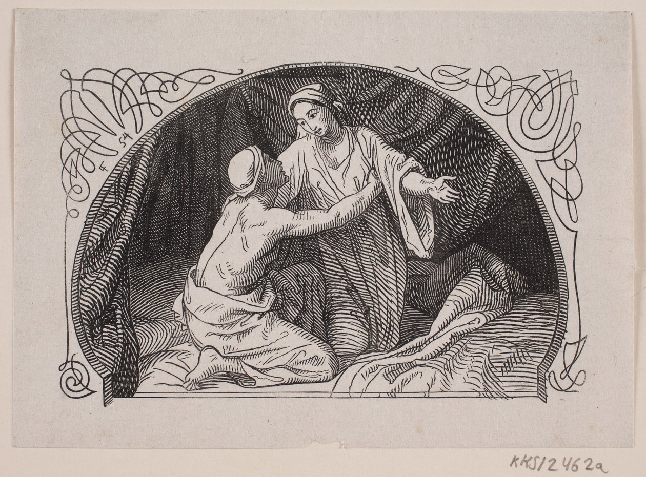 O Sheik e sua filha de Valdemar Thisted de Lorenz Frølich