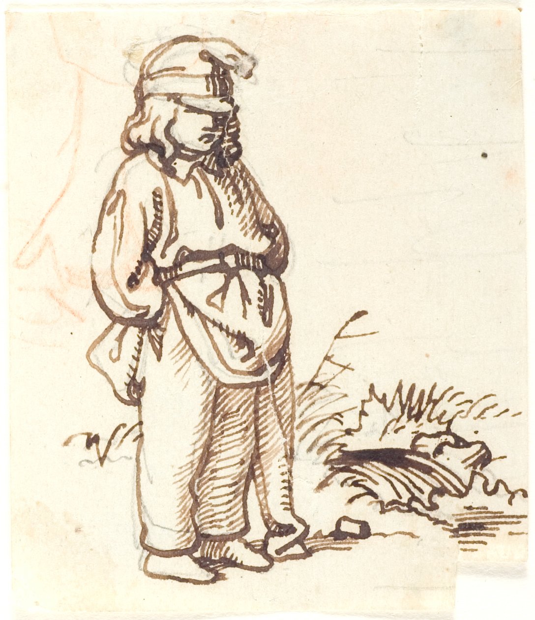 Garoto de pé de Lorenz Frølich