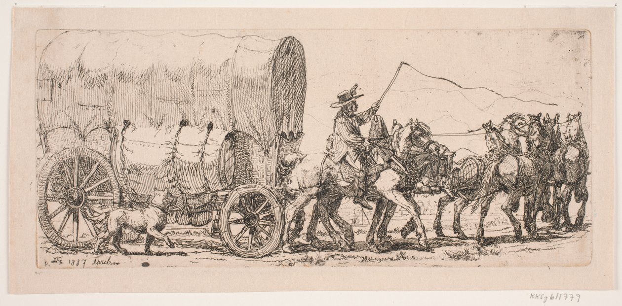 O camião de mercadorias de Lorenz Frølich