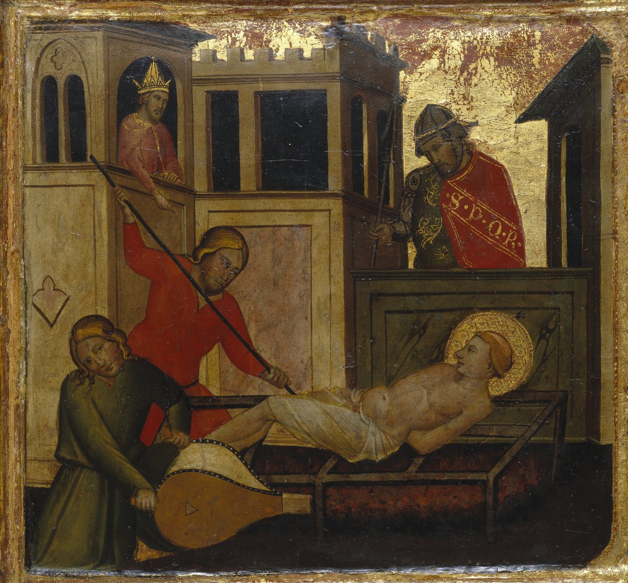 O martírio de São Lourenço de Lorenzo di Niccolò