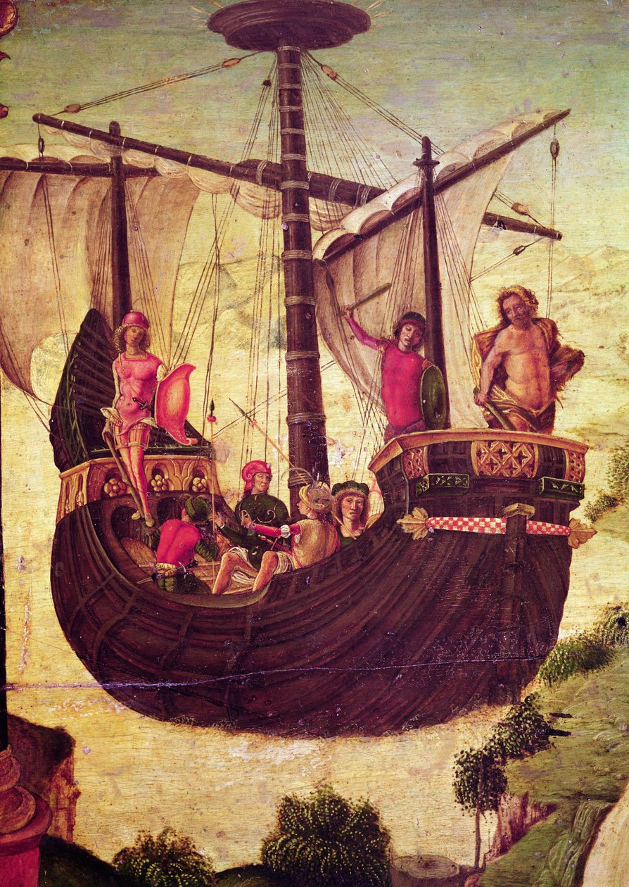 Detalhe do Argo (detalhe de 176186) de Lorenzo Costa