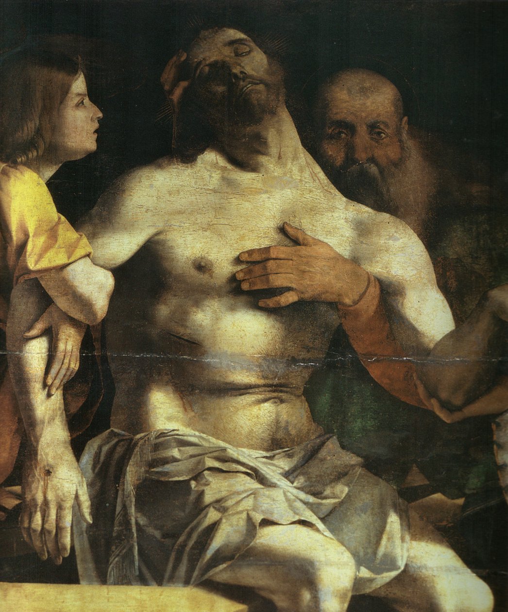 Coroação da placa principal de Lorenzo Lotto