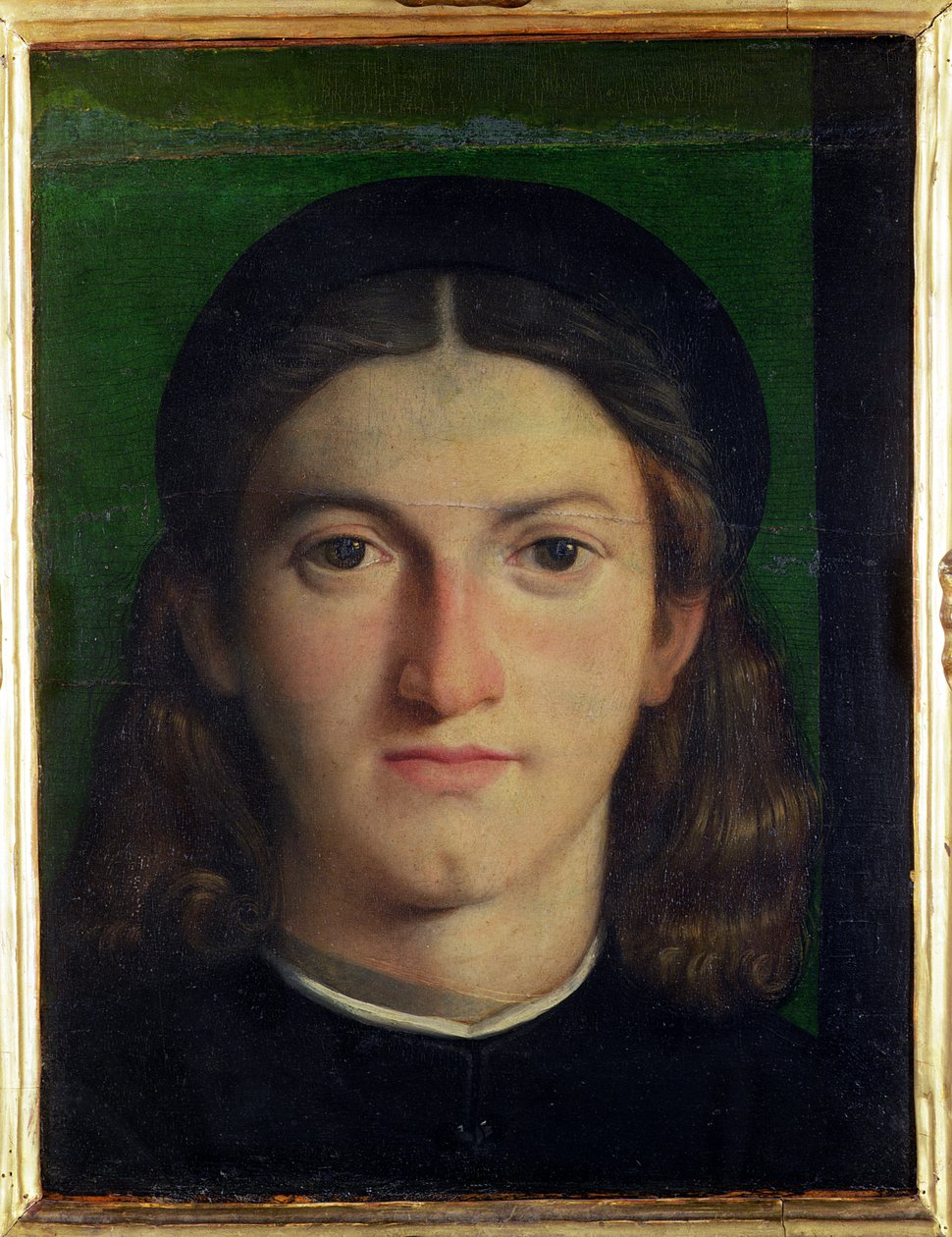 Retrato de um jovem, c.1505 de Lorenzo Lotto