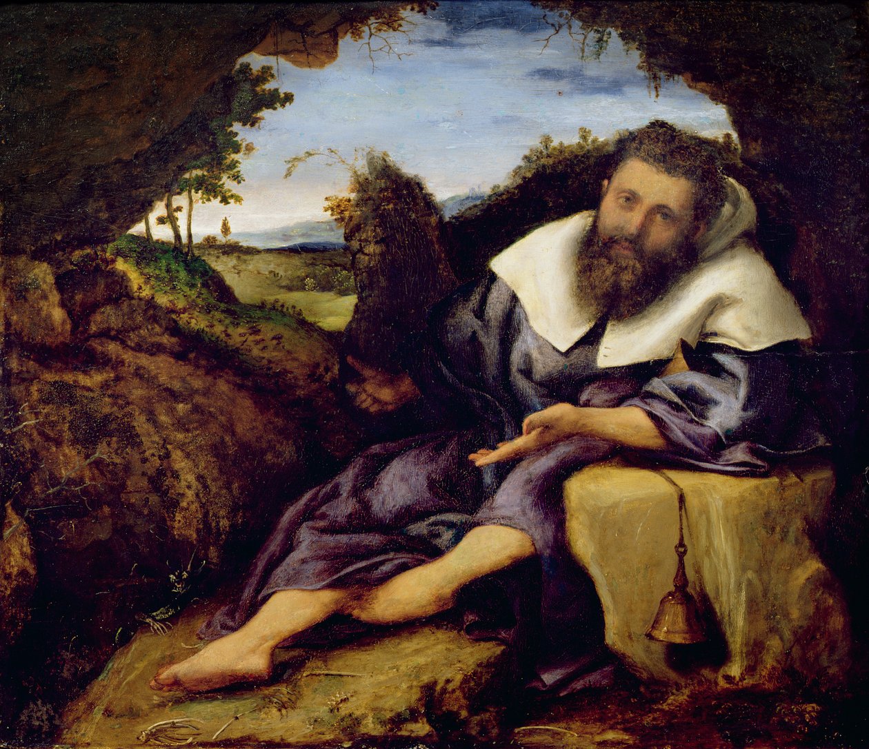 A tentação de Santo Antônio de Lorenzo Lotto