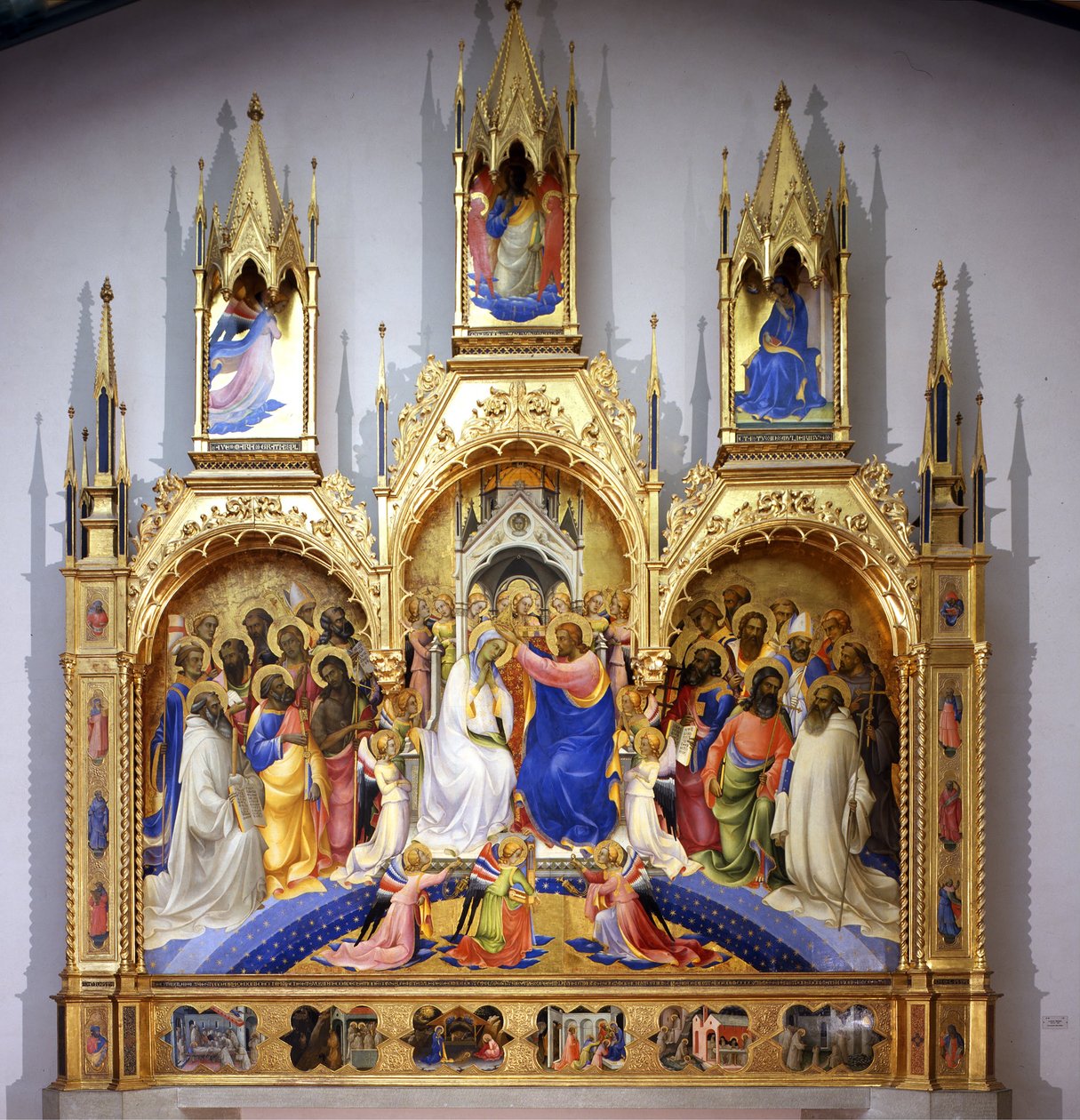 Coroação da Virgem de Lorenzo Monaco