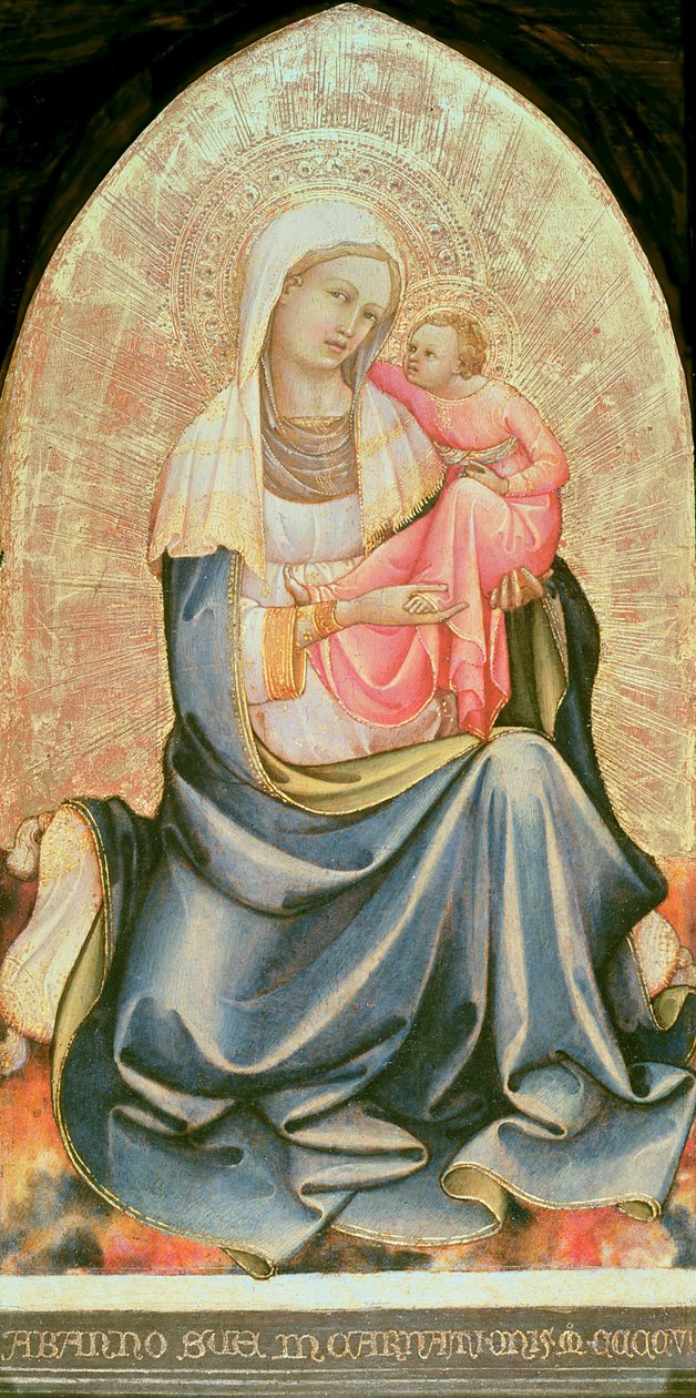 Madonna e criança de Lorenzo Monaco