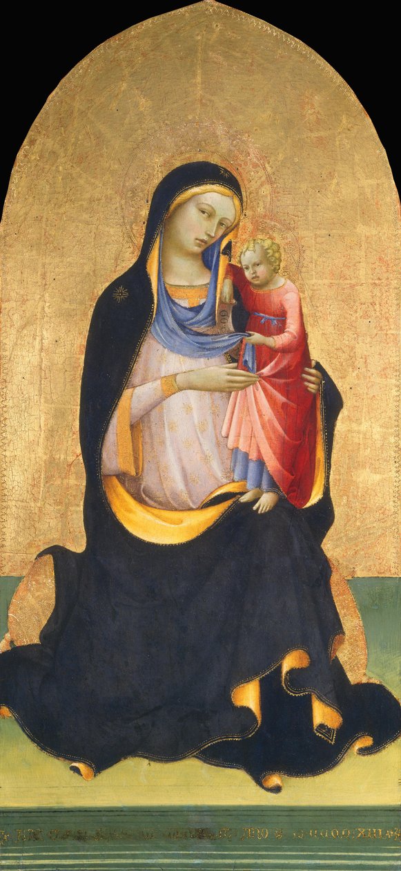 Madonna da humildade de Lorenzo Monaco