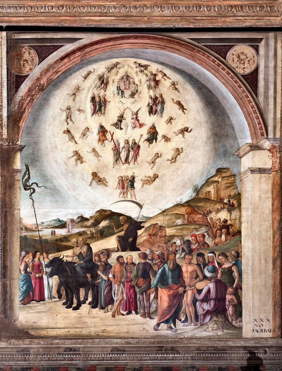Triunfo da Morte, Alegoria da Vida Humana (Pintura de Lorenzo Costa