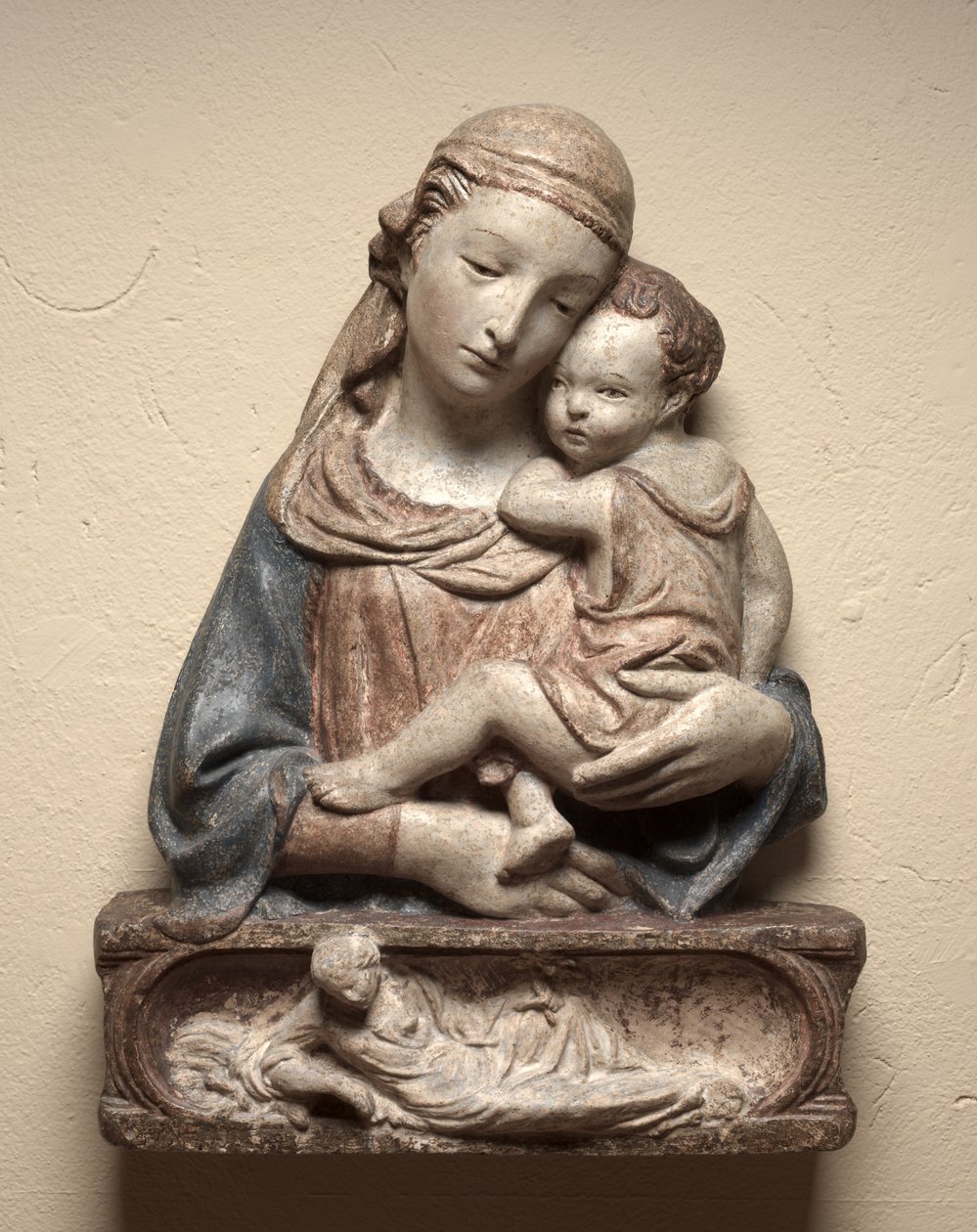 Madonna e criança, c. 1450 de Lorenzo Ghiberti