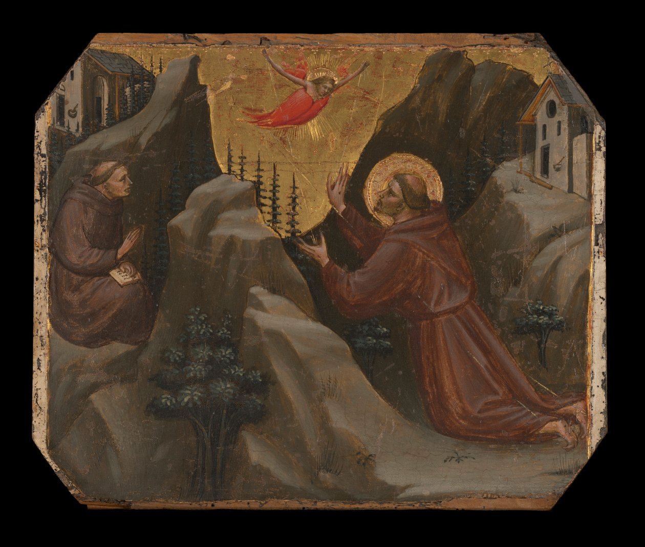 São Francisco Recebendo os Estigmas de Lorenzo Ghiberti