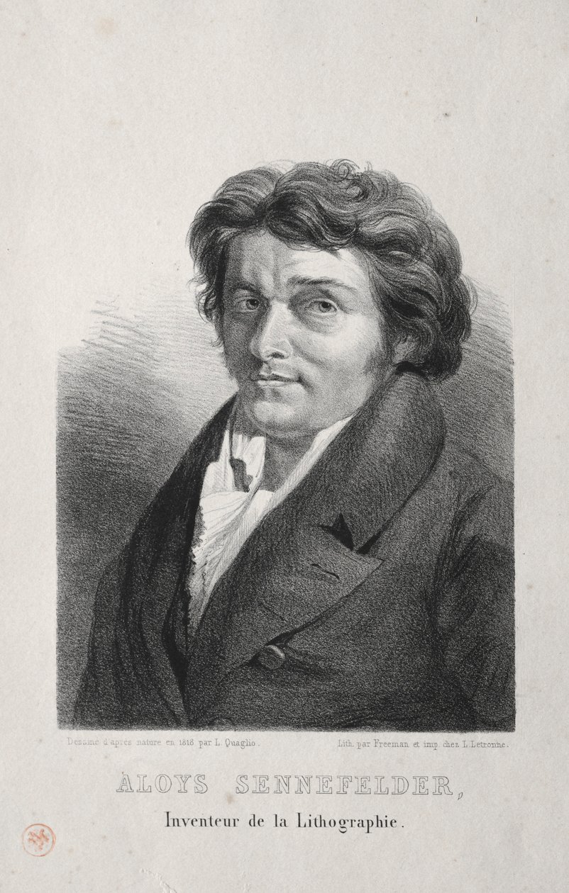 Aloys Senefelder. de Lorenzo II Quaglio