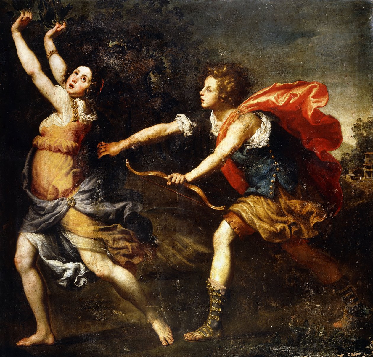 Apollo e Daphne, de Lorenzo Lippi