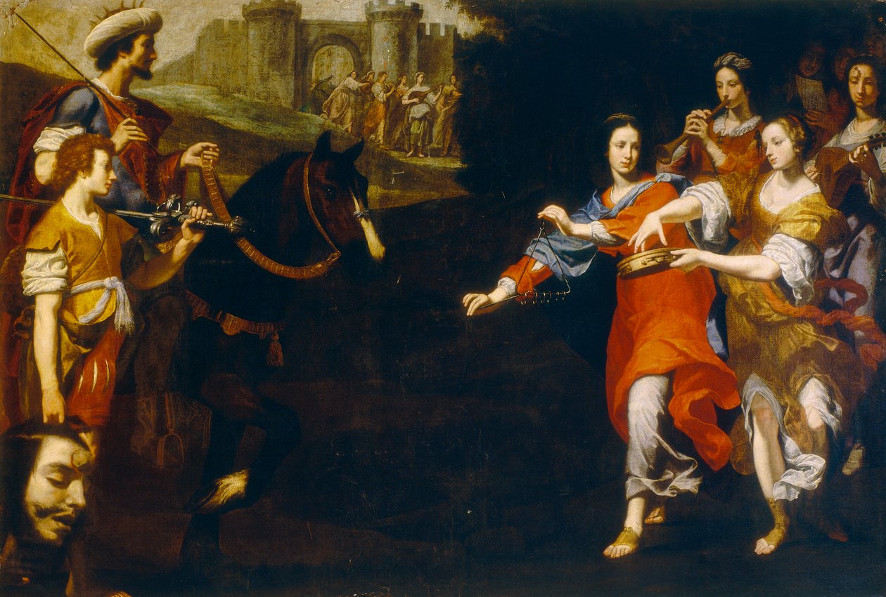 O triunfo de Davi de Lorenzo Lippi
