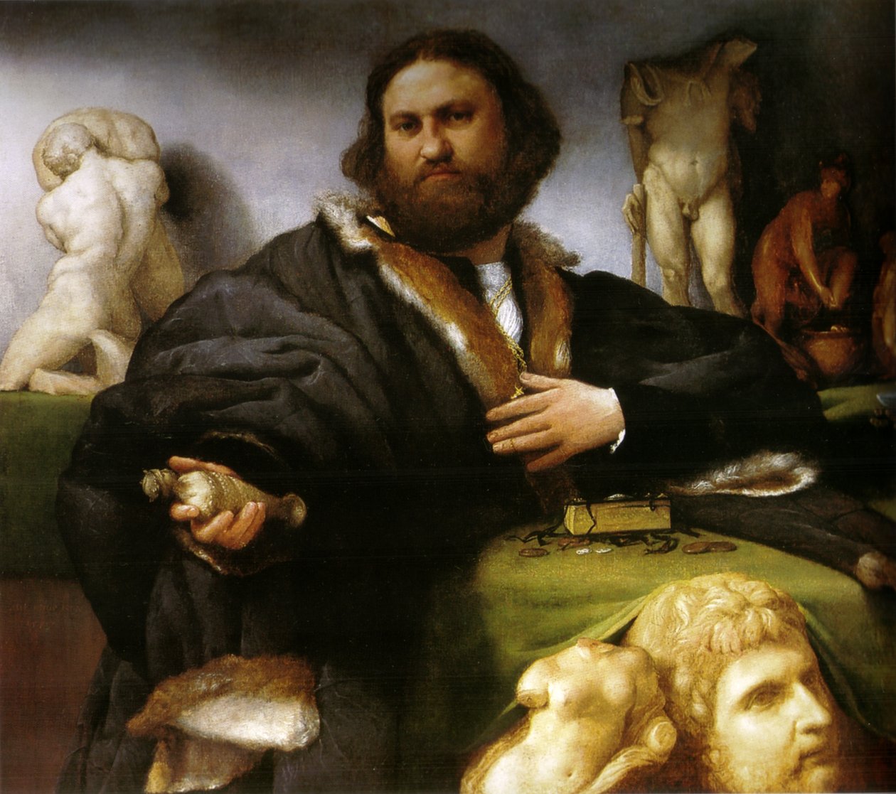 Andrea Odoni (1488-1545) de Lorenzo Lotto