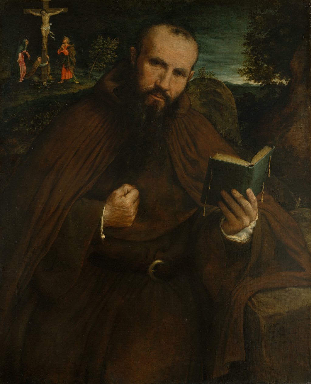 Irmão Gregório Belo de Vicenza, 1547 de Lorenzo Lotto