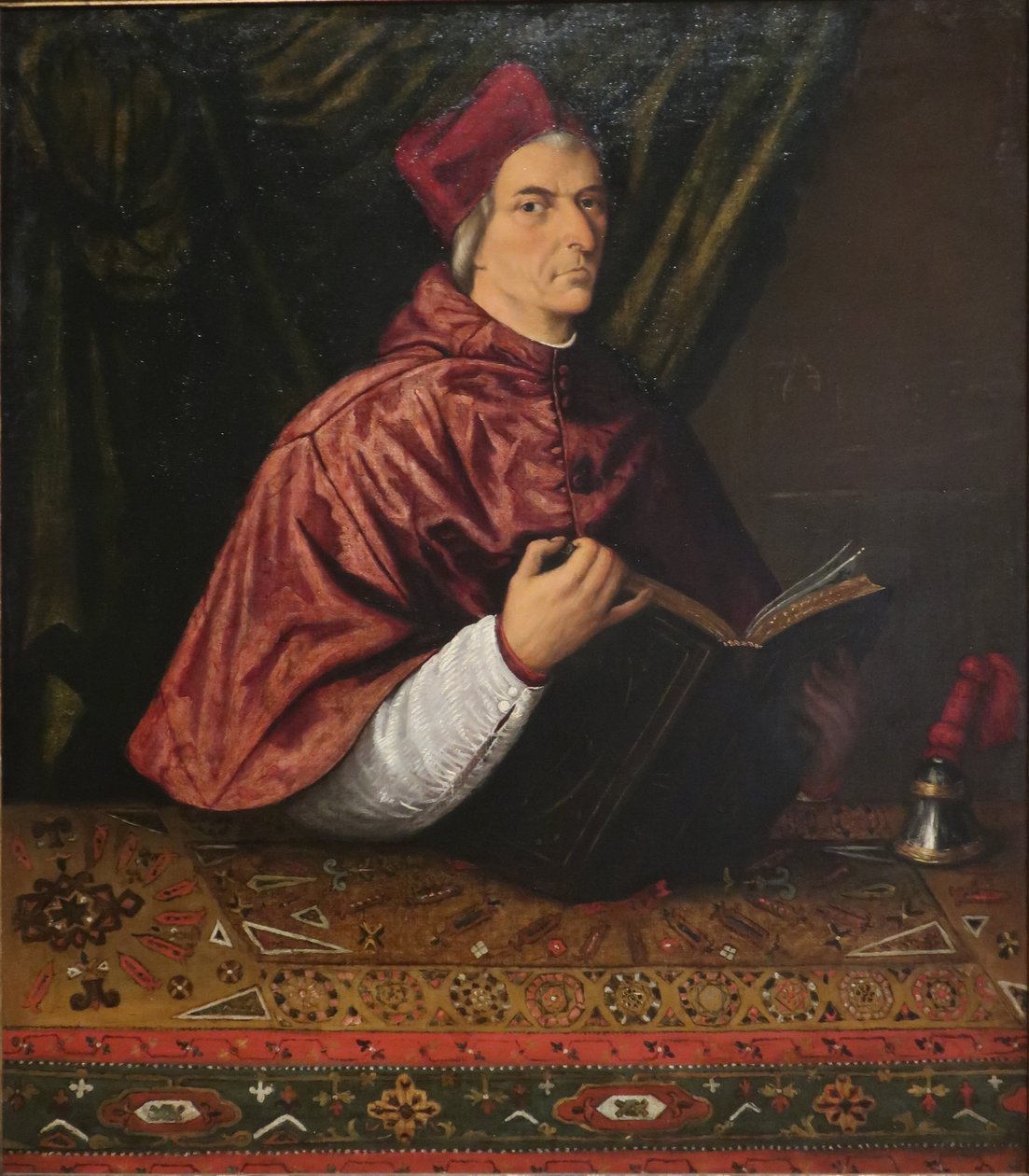 Cardeal Domenico Grimani de Lorenzo Lotto