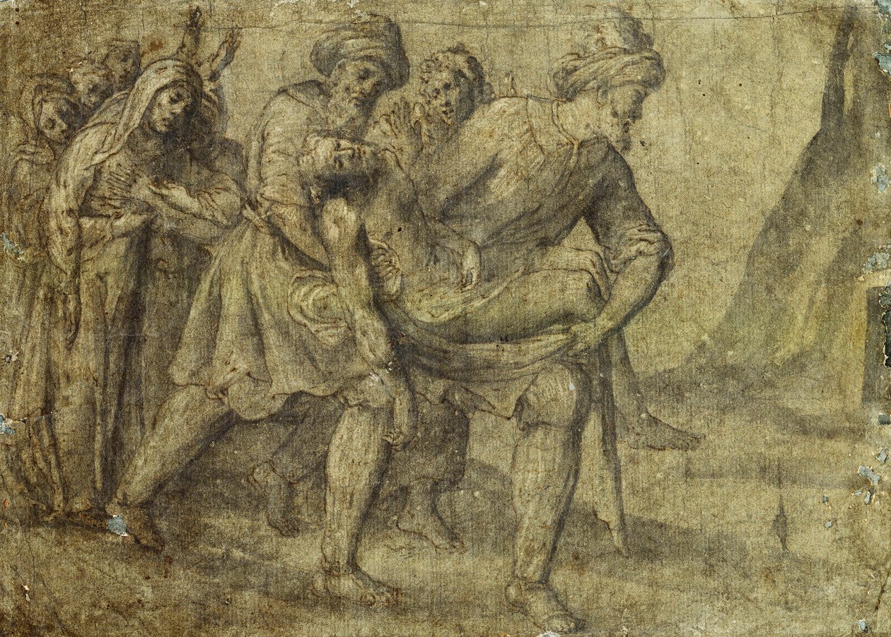 Cristo levado ao túmulo, de Lorenzo Lotto