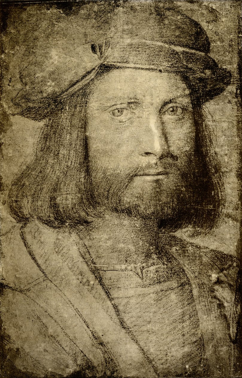 Cabeça de um estranho de Lorenzo Lotto
