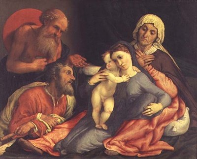 Sagrada Família de Lorenzo Lotto