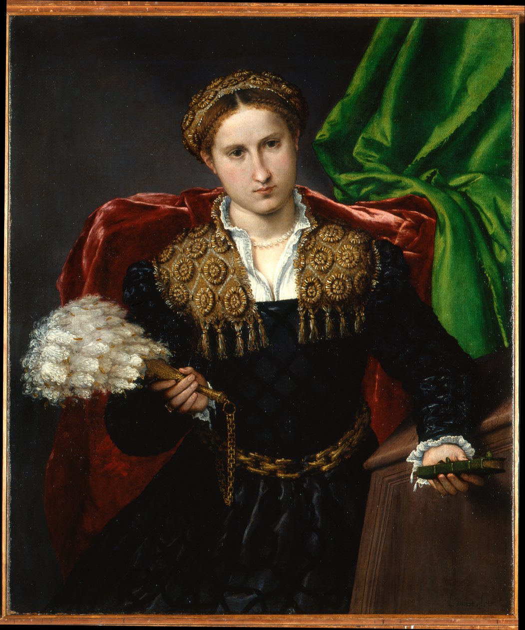 Retrato de Laura da Pola de Lorenzo Lotto