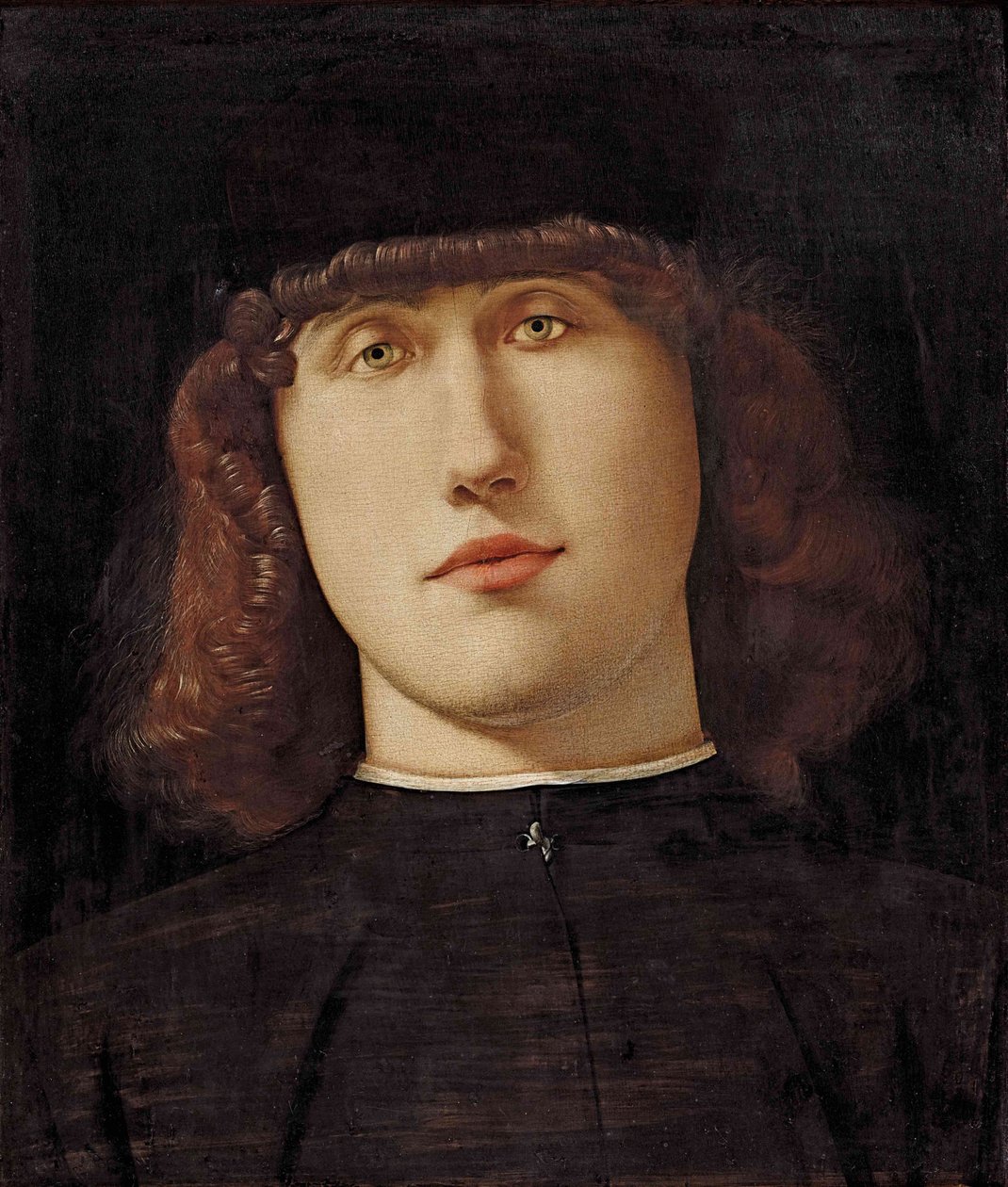 Retrato de um jovem, 1500. de Lorenzo Lotto