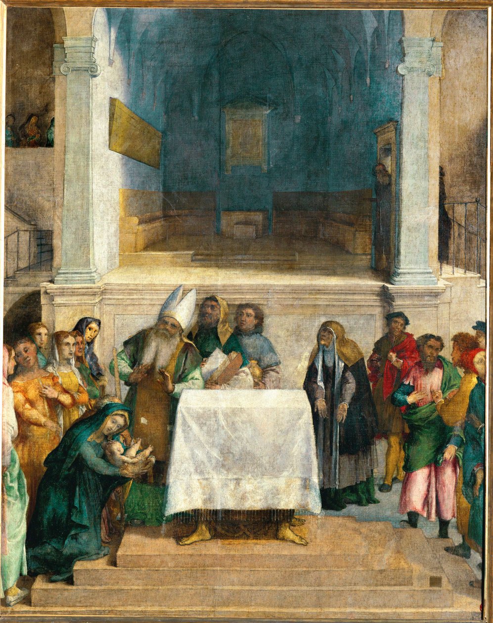 A apresentação no templo de Lorenzo Lotto