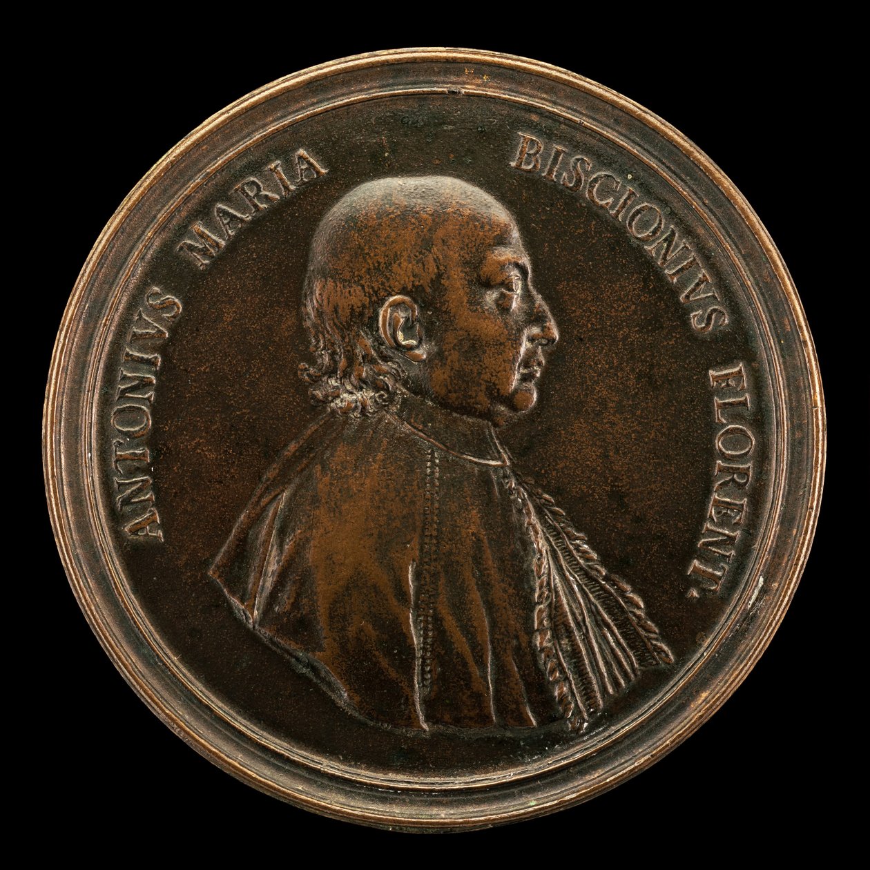 Antonio Maria Biscioni [obverso], 1725. de Lorenzo Maria Weber