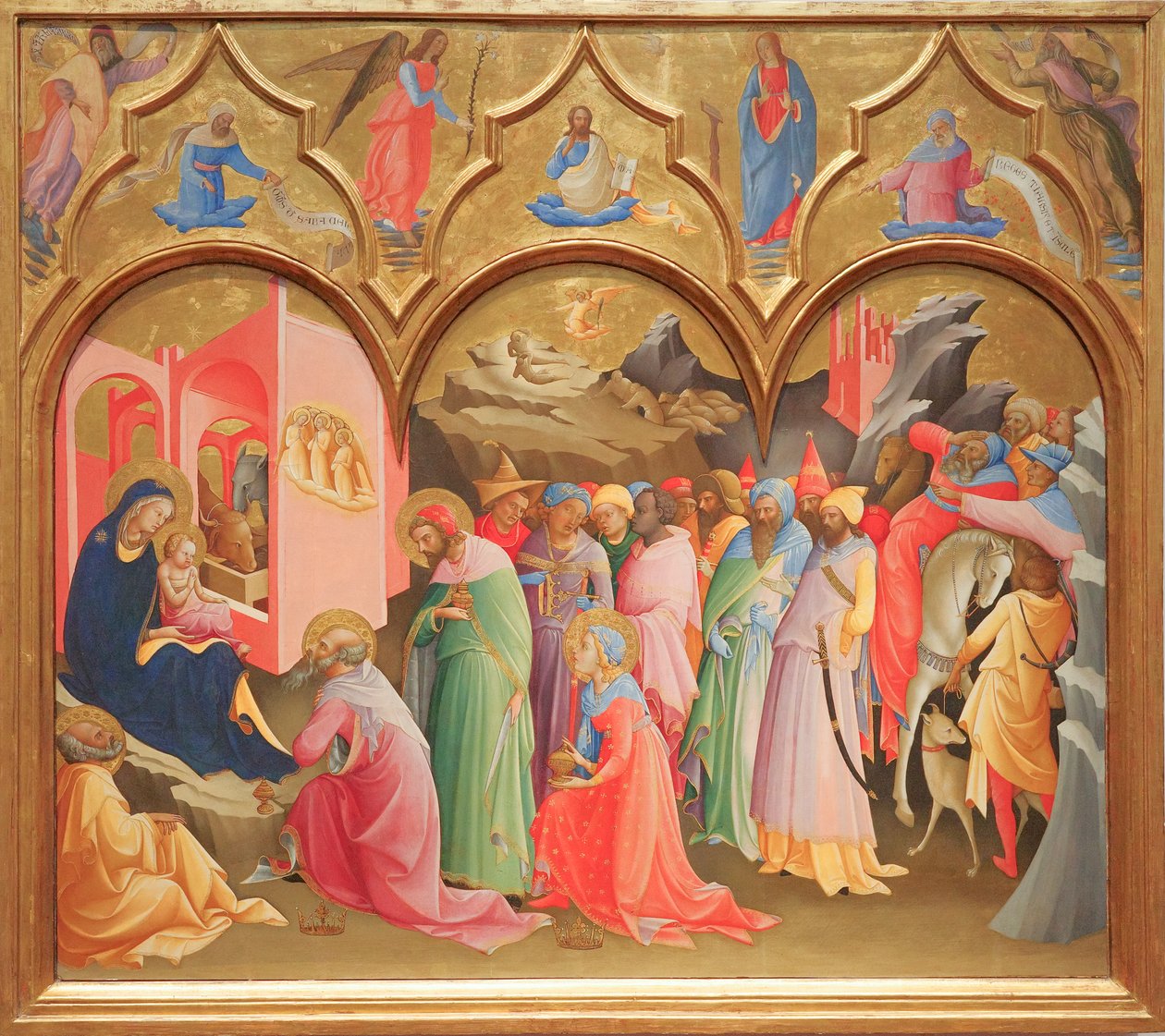 Adoração dos Magos de Lorenzo Monaco