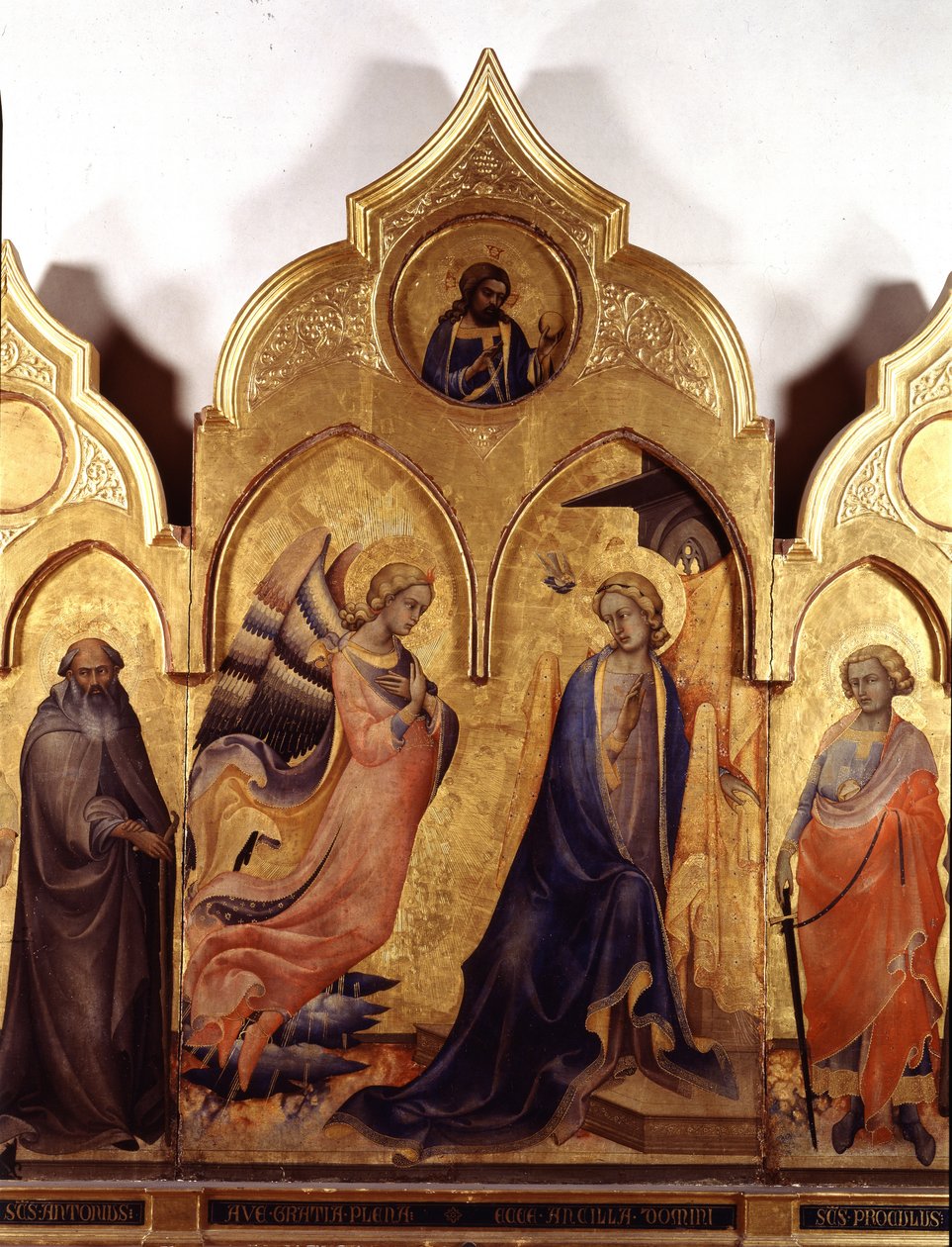 A Anunciação. de Lorenzo Monaco