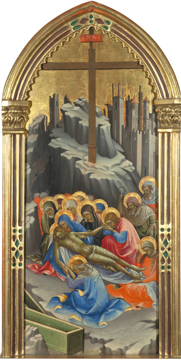 A Lamentação sobre Cristo de Lorenzo Monaco