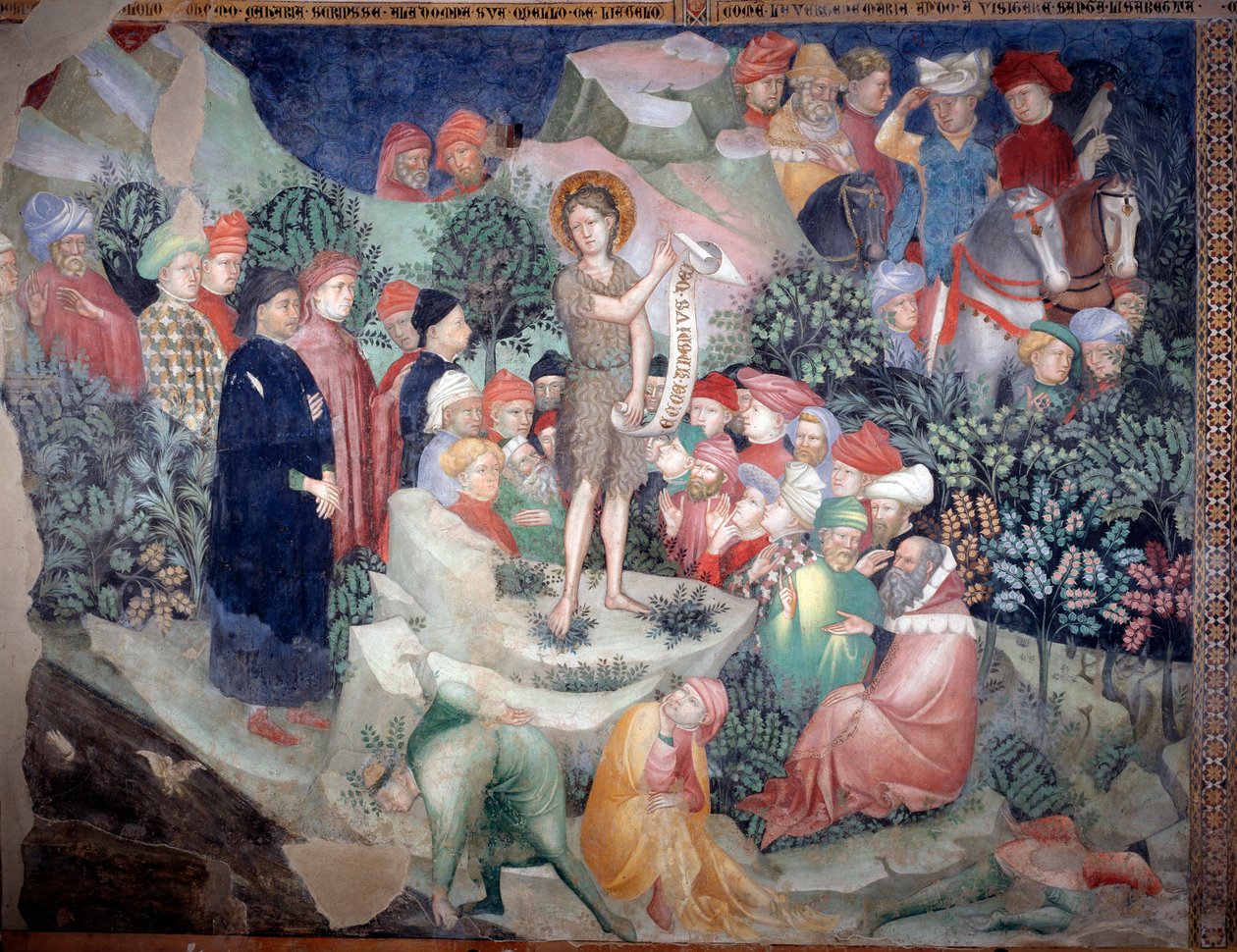 Predicação de São João Batista (Fresco de Lorenzo Salimbeni