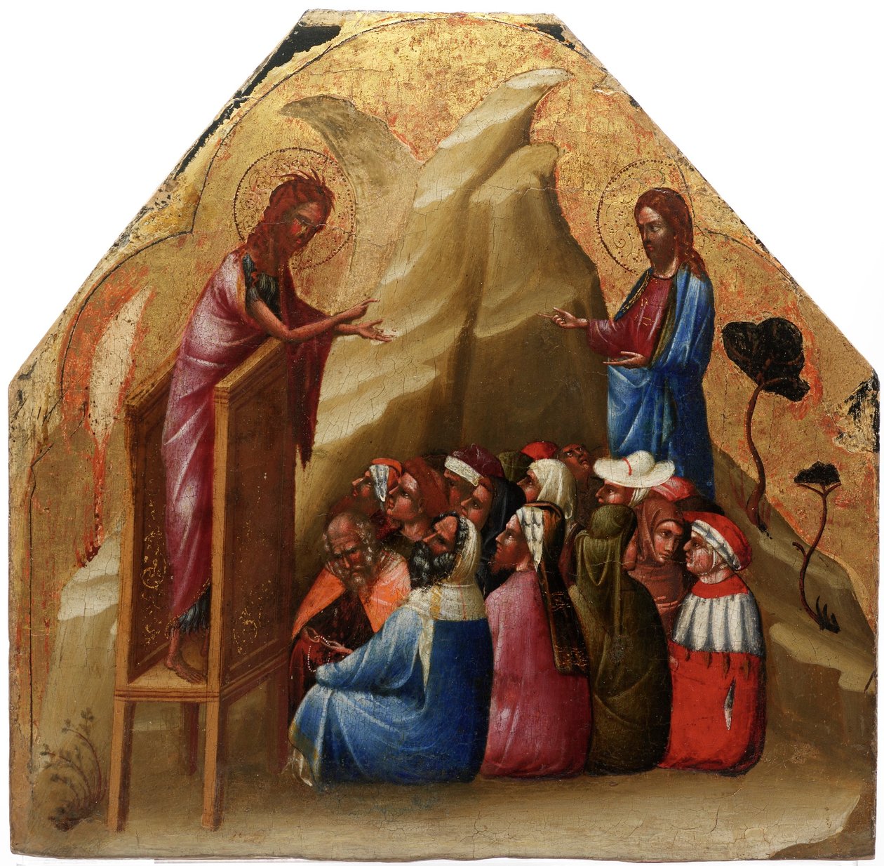 Pregação de São João Batista de Lorenzo Veneziano