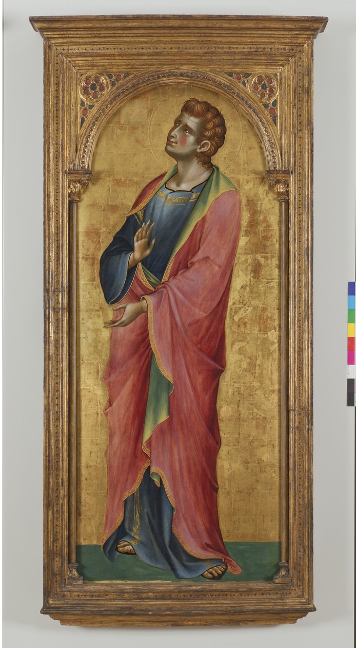 São João Evangelista, 1355-57 de Lorenzo Veneziano