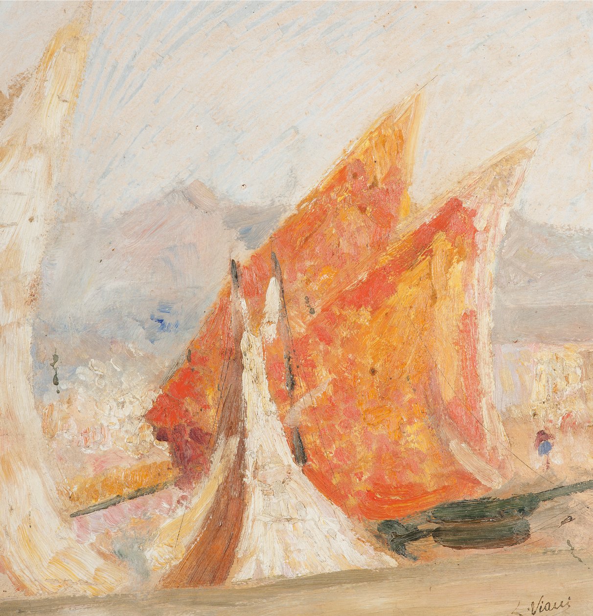 Viareggio desapareceu (Vele), 1942 de Lorenzo Viani