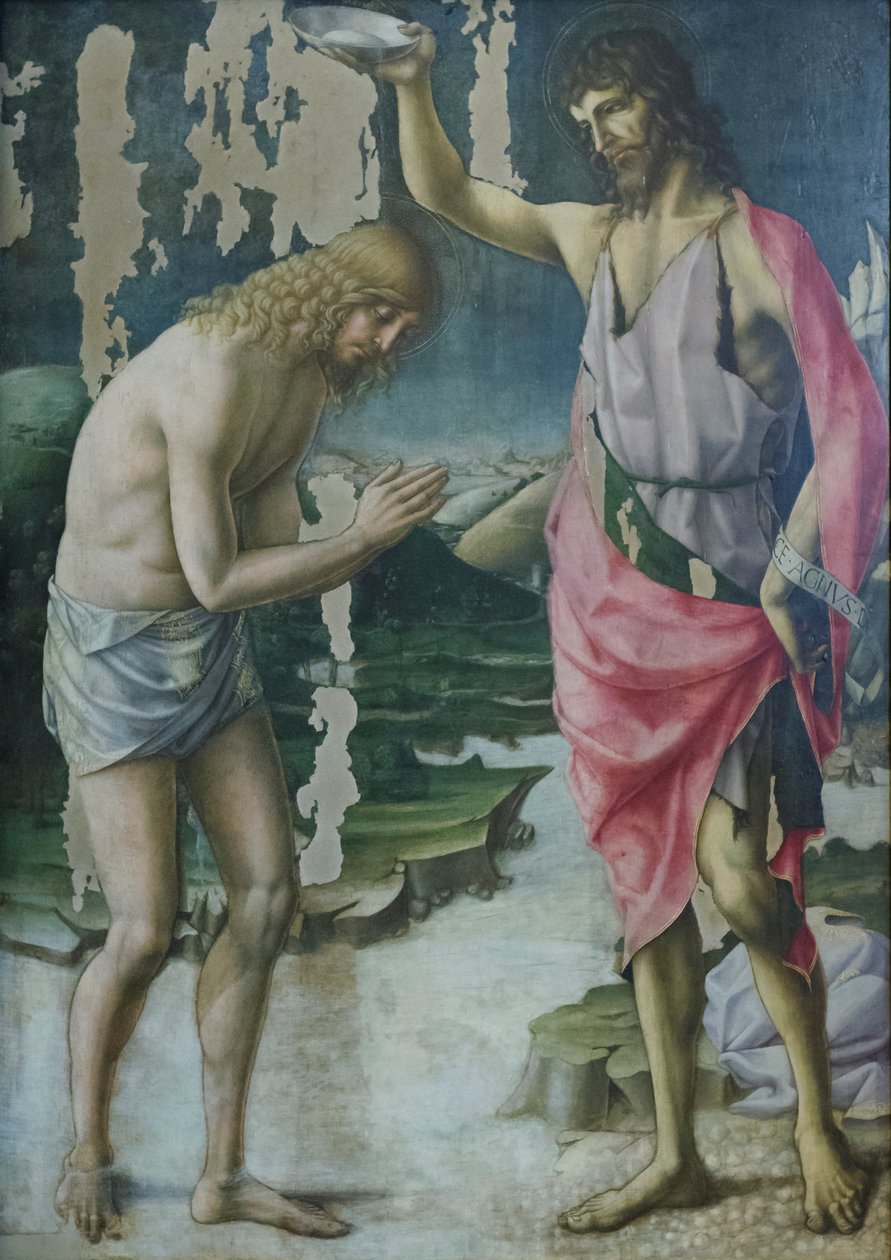 O Batismo de Cristo, Lorenzo d