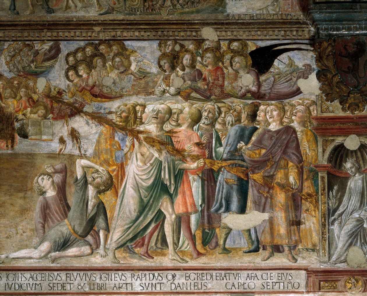 Revelação: as maldições são perfuradas por um brilho envolvente, 1446-1449 de Lorenzo di Pietro Vecchietta