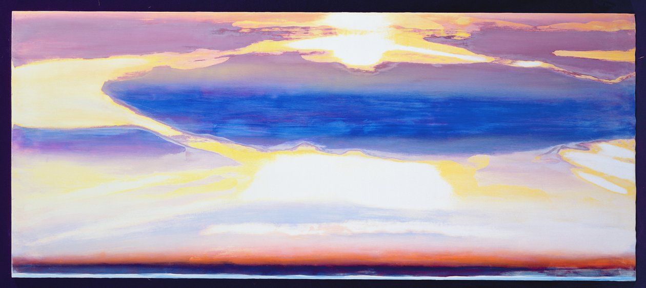 Skyscape (mídia mista) de Lou Gibbs