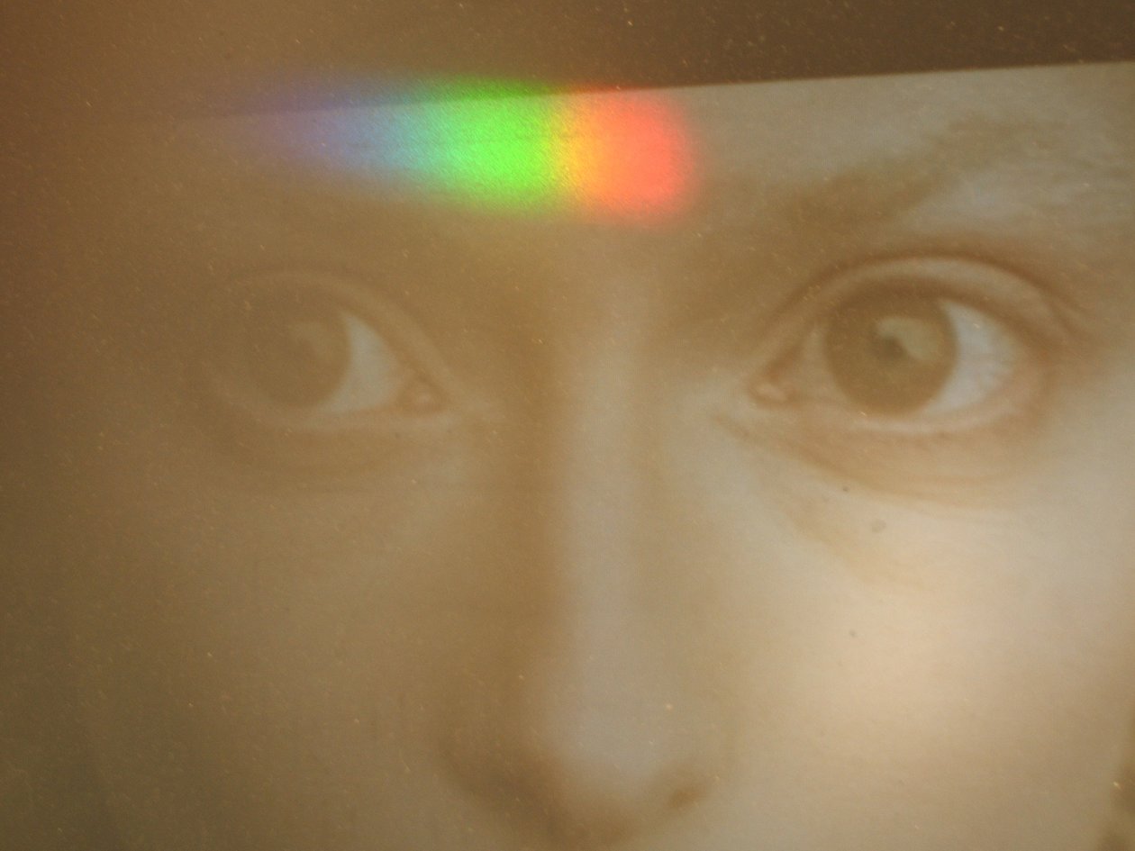 Tocado pela luz, 2013, fotografia de Lou Gibbs