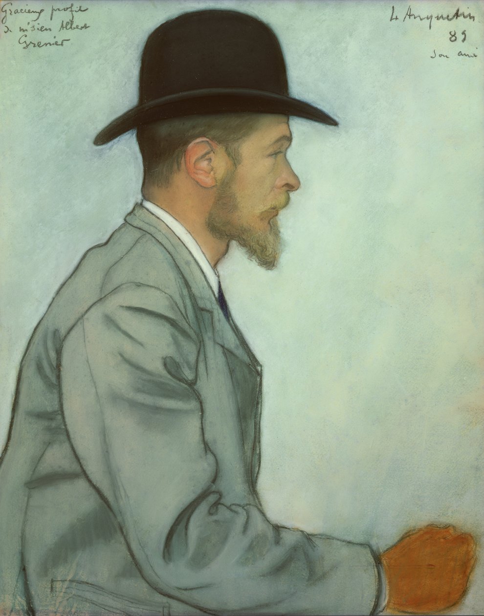 Albert Anquetin, 1885 (pastel) de Louis Anquetin
